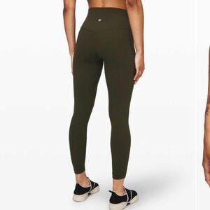 Lululemon Align Pant 31" Dark Olive Green size 16 Tall